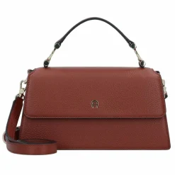 Online AIGNER Delia Handtasche Leder 23 cm dark cognac