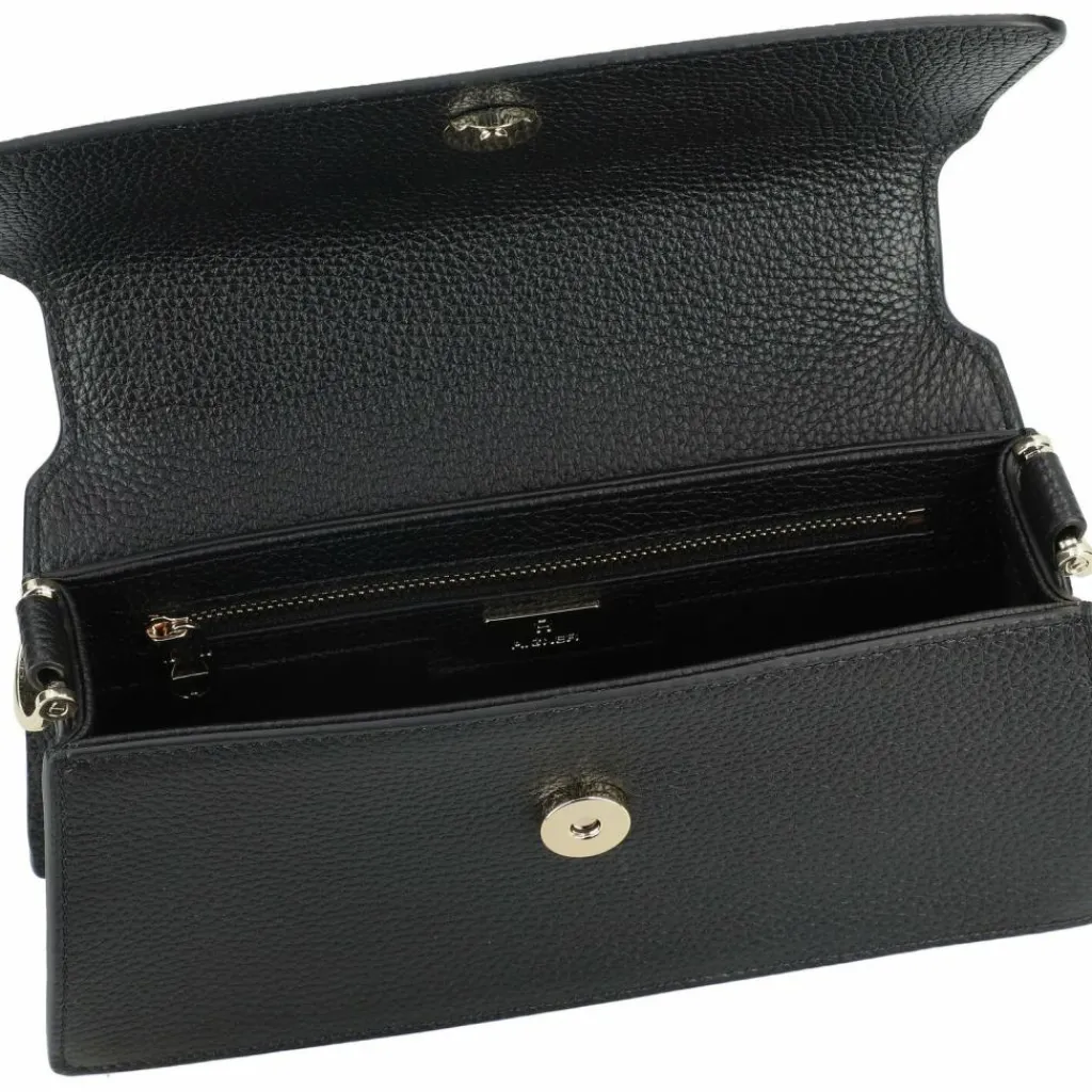 AIGNER Henkeltaschen<Delia Handtasche Leder 23 cm black