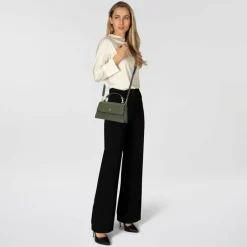 AIGNER Delia Handtasche Leder 23 cm