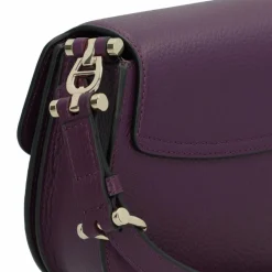 AIGNER Henkeltaschen<Delia Handtasche Leder 20 cm plum