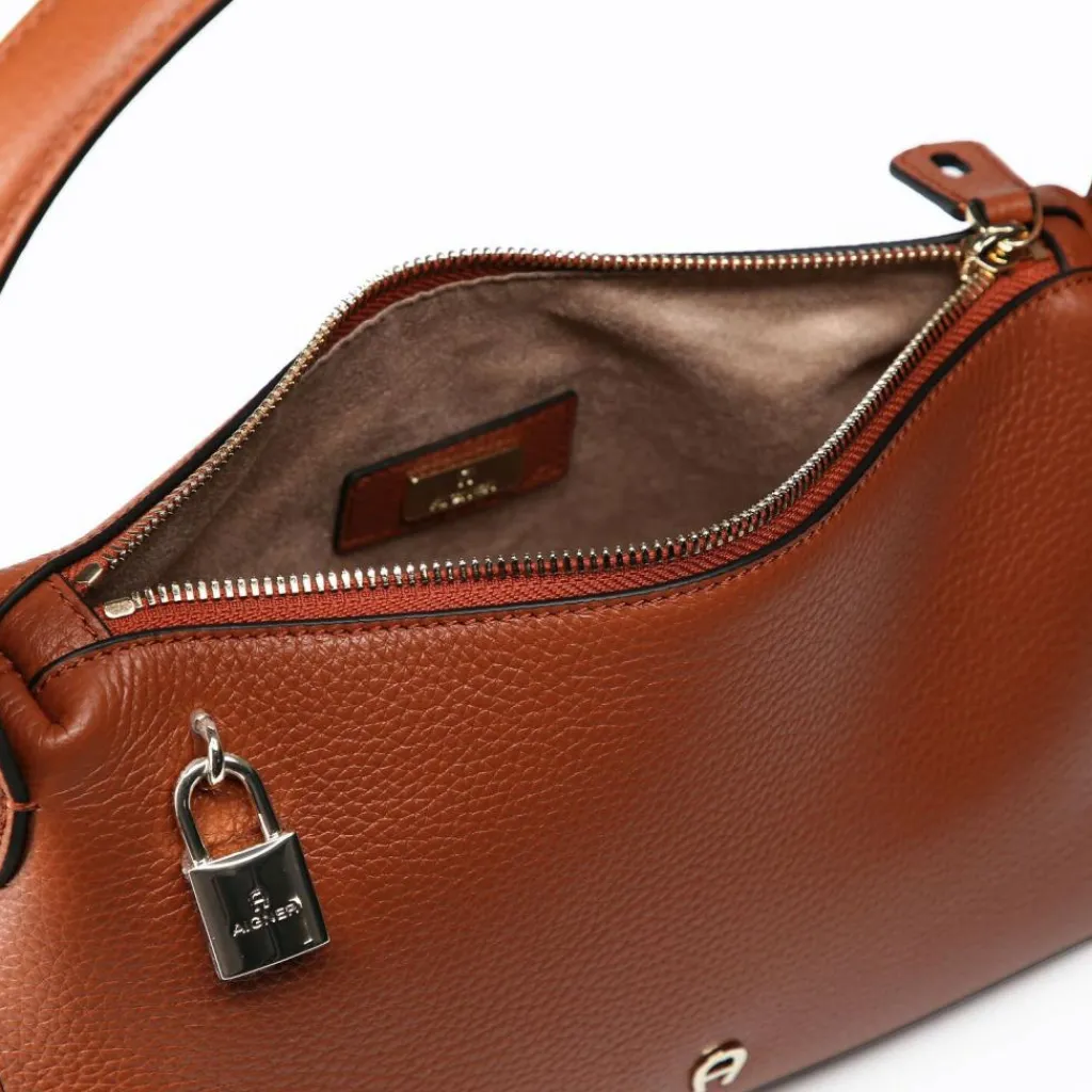 AIGNER Delia Schultertasche Leder 33 cm