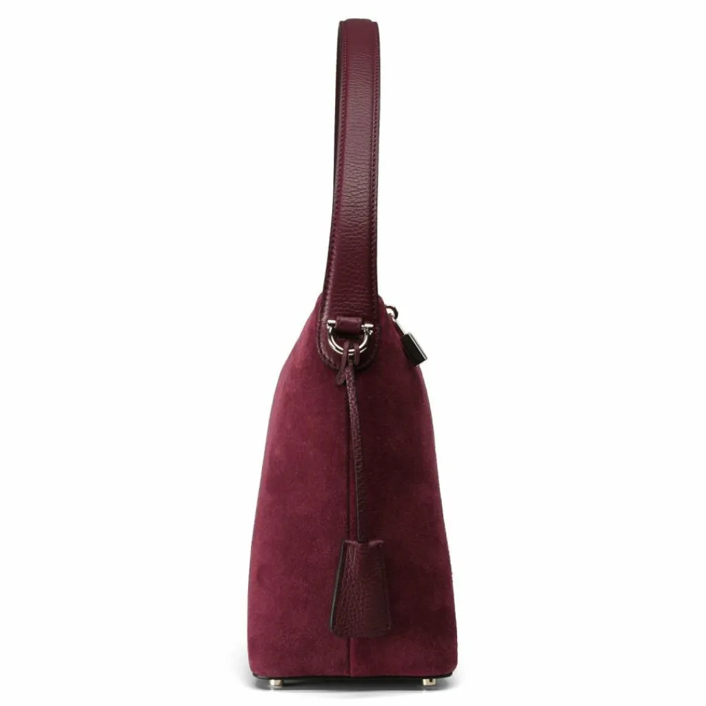 AIGNER Umhängetaschen<Delia Umhängetasche Leder 44 cm burgundy