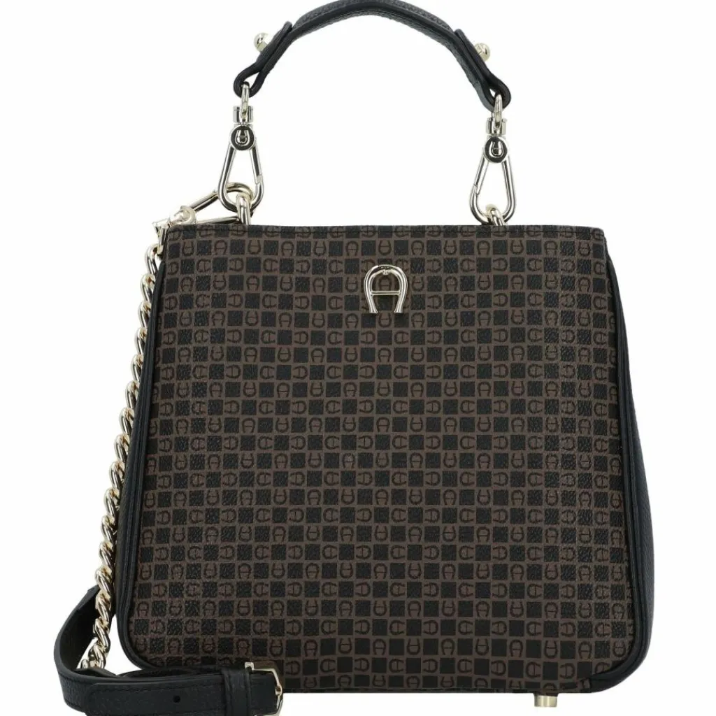 AIGNER Diadora Handtasche XS Leder 22 cm