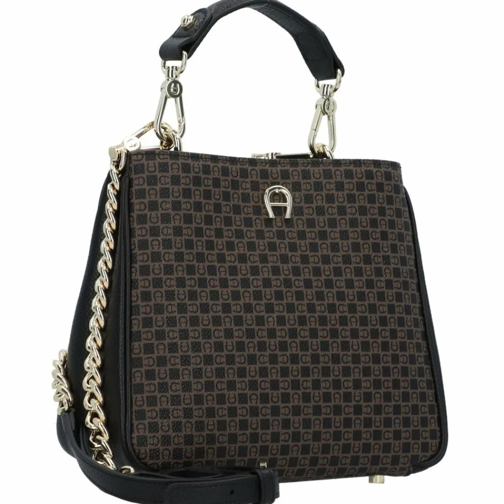 AIGNER Diadora Handtasche XS Leder 22 cm