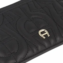 Outlet AIGNER Diadora Kreditkartenetui Leder 13.5 cm black