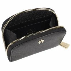 Discount AIGNER Diadora Kreditkartenetui RFID Schutz Leder 11 cm black