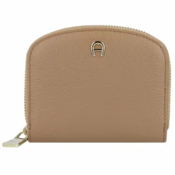 AIGNER Visitenkartenetuis<Diadora Kreditkartenetui RFID Schutz Leder 11 cm trench beige