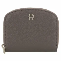 AIGNER Visitenkartenetuis<Diadora Kreditkartenetui RFID Schutz Leder 11 cm coal brown