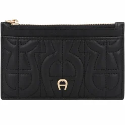 Online AIGNER Diadora Kreditkartenetui Leder 13,5 cm black