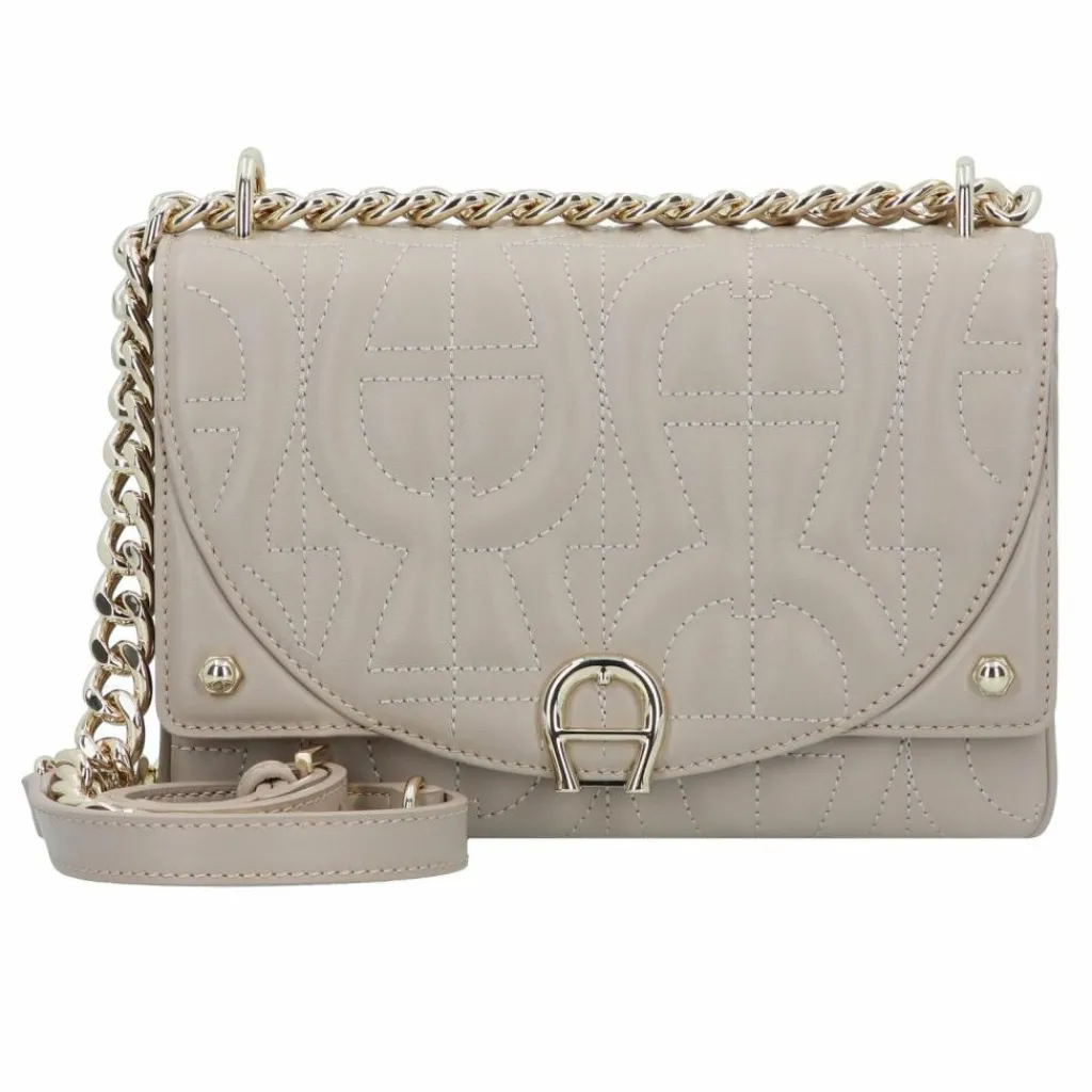 AIGNER Diadora Umhängetasche Leder 20 cm