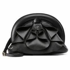 New AIGNER Dion Umhängetasche Leder 25 cm black
