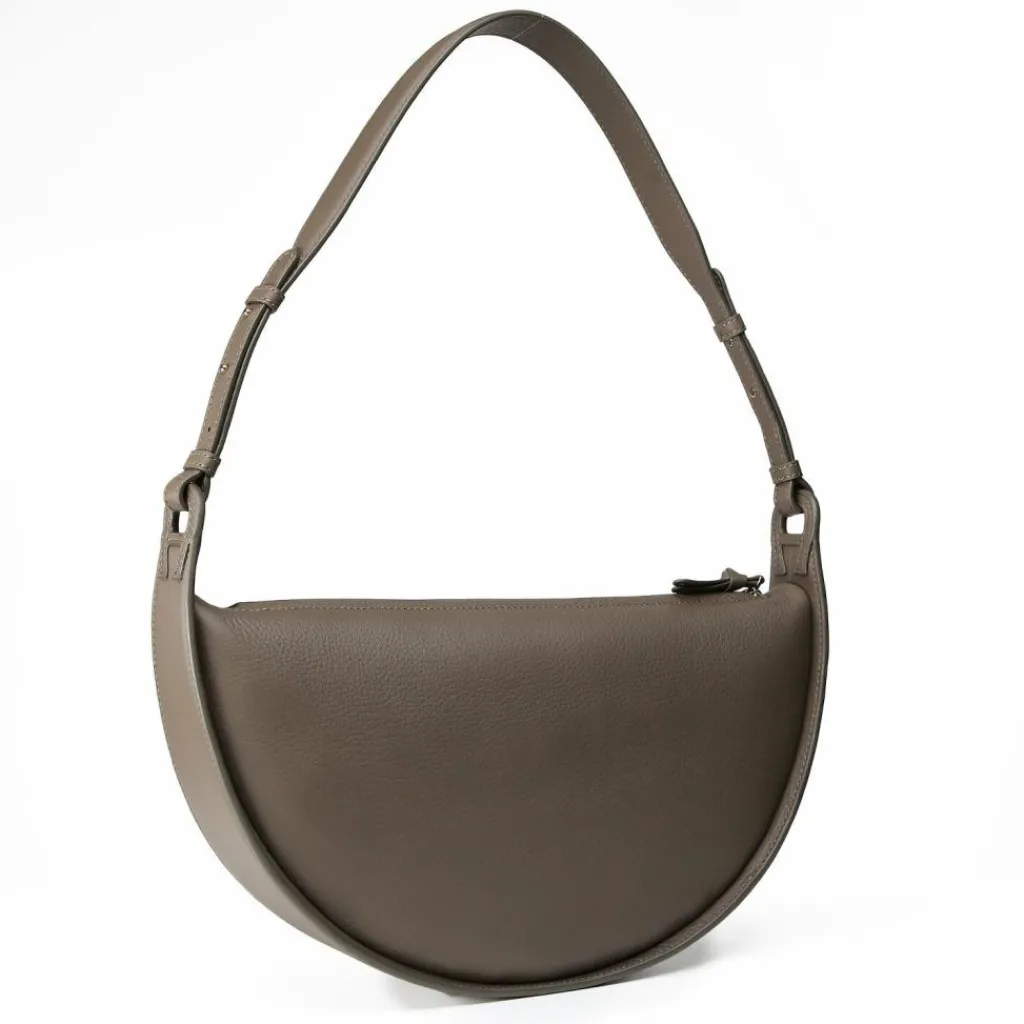 AIGNER Schultertaschen<Eliza Schultertasche Leder 25 cm acacia brown