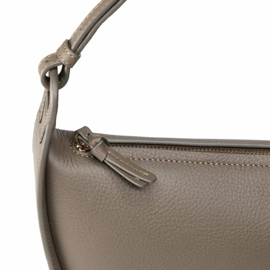 AIGNER Schultertaschen<Eliza Schultertasche Leder 25 cm acacia brown