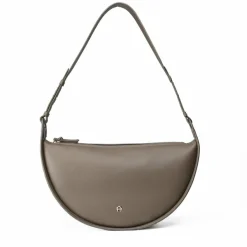 AIGNER Schultertaschen<Eliza Schultertasche Leder 25 cm acacia brown