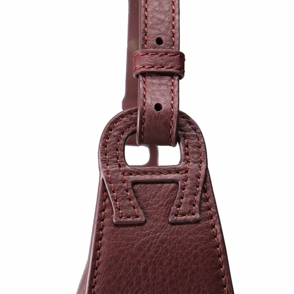 Clearance AIGNER Eliza Schultertasche Leder 25 cm port red