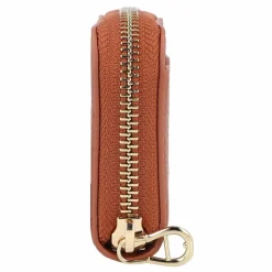 Hot AIGNER Elsa Münzbörse RFID Leder 10 cm cognac brown