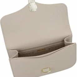 AIGNER Umhängetaschen<Elsa Umhängetasche Leder 21.5 cm alpaca beige