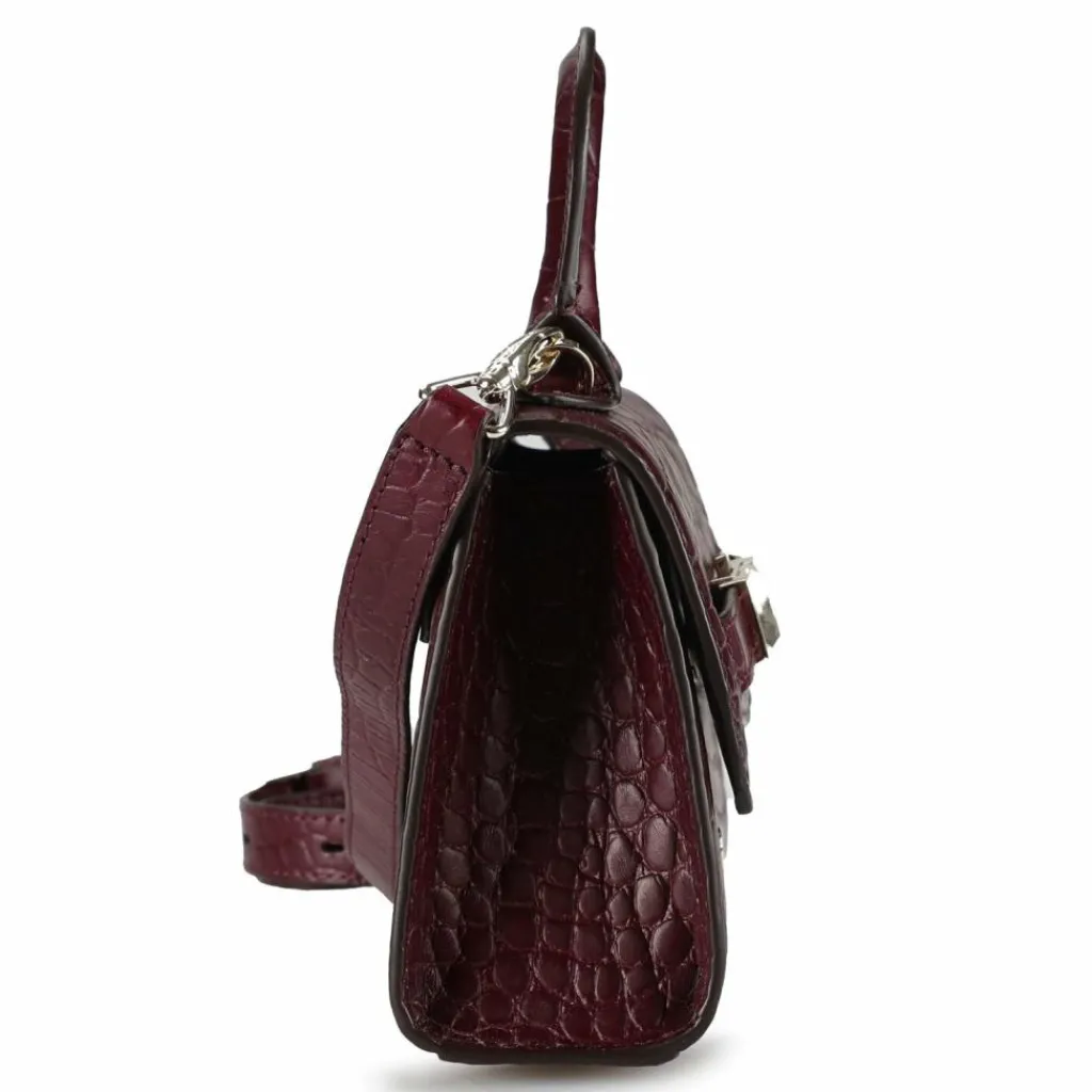Hot AIGNER Farah Handtasche Leder 19 cm port red