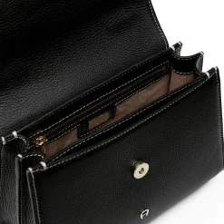 AIGNER Henkeltaschen<Farah Handtasche Leder 28 cm black