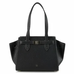 Outlet AIGNER Farah Schultertasche Leder 38 cm black