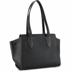 Outlet AIGNER Farah Schultertasche Leder 38 cm black