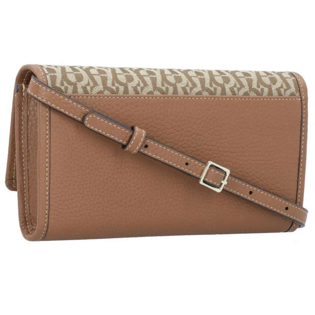 AIGNER Fashion Clutch Geldbörse Leder 21 cm cognac brown