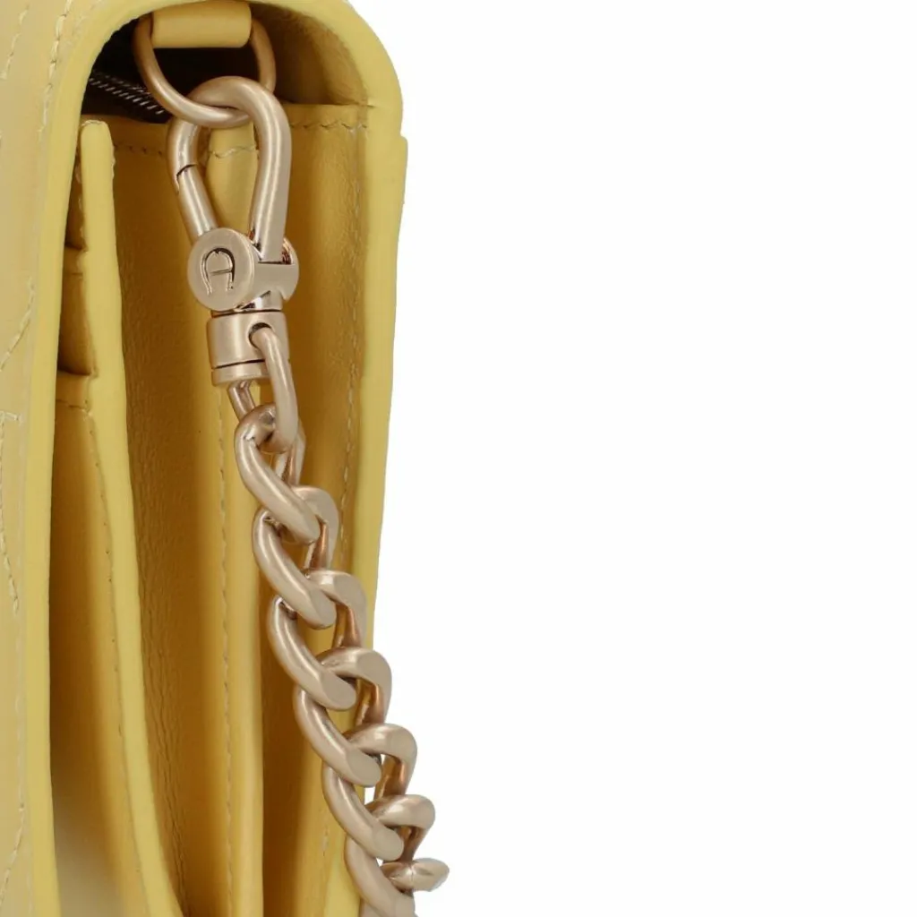 Discount AIGNER Fashion Clutch Geldbörse Leder 18.5 cm garbanzo yellow