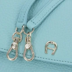 AIGNER Fashion Clutch Geldbörse Leder 12.5 cm aquamarine blue