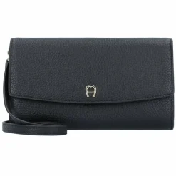 AIGNER Abendtaschen & Clutches<Fashion Clutch Geldbörse Leder 12.5 cm black