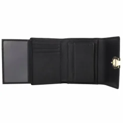 Clearance AIGNER Fashion Geldbörse RFID Schutz Leder 12.5 cm black