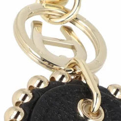 AIGNER Fashion Schlüsselanhänger Leder 7.5 cm black