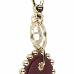 AIGNER Schlüsselanhänger<Fashion Schlüsselanhänger Leder 7.5 cm port red
