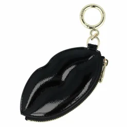 AIGNER Schlüsselanhänger<Fashion Taschenanhänger Leder 12 cm black