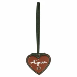 Outlet AIGNER Fashion Taschenanhänger Leder 8 cm dark olive