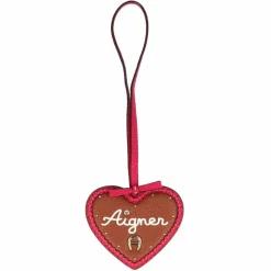 AIGNER Schlüsselanhänger<Fashion Taschenanhänger Leder 8 cm orchid pink