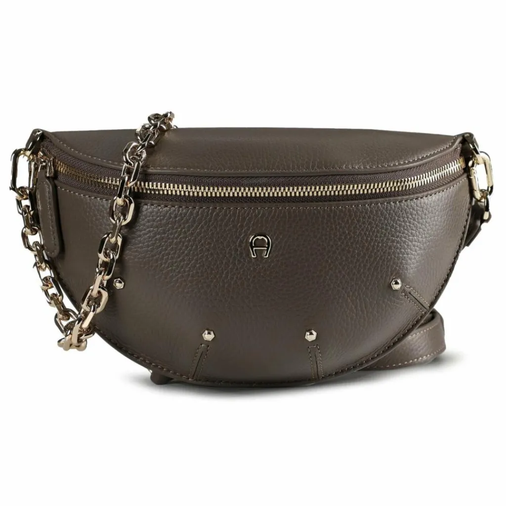 AIGNER Fashion Umhängetasche Leder 23.5 cm acacia brown