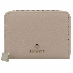 Hot AIGNER Ivy Geldbörse RFID Schutz Leder 11.5 cm alpaca beige