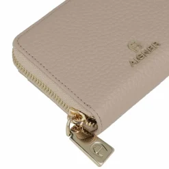 Hot AIGNER Ivy Geldbörse RFID Schutz Leder 11.5 cm alpaca beige