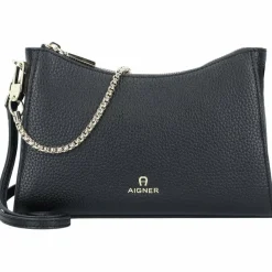 Online AIGNER Ivy Schultertasche Leder 23 cm black1