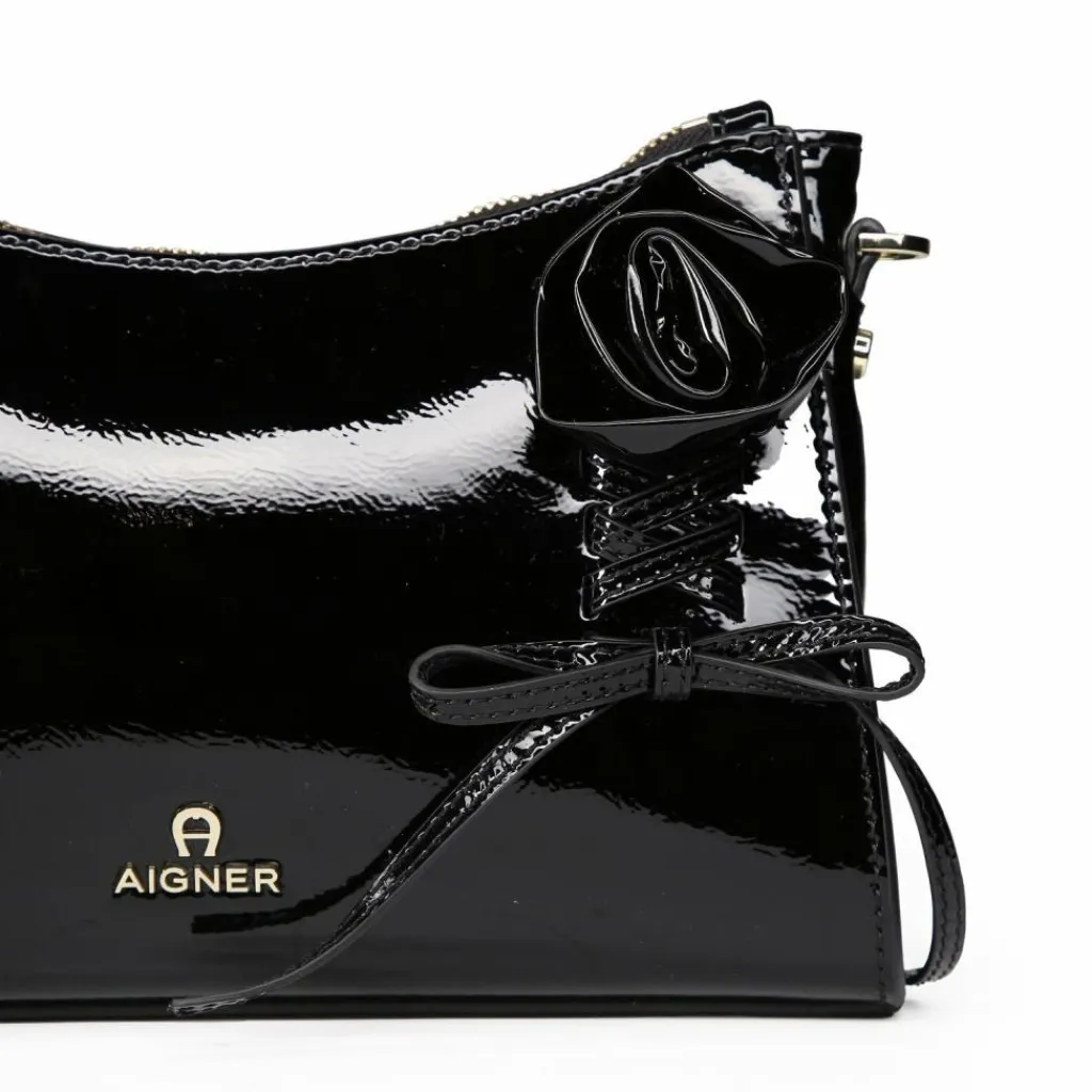 Discount AIGNER Ivy Schultertasche Leder 24 cm black