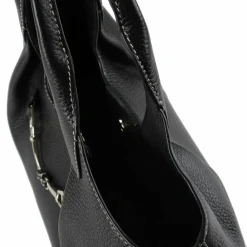 AIGNER Joan Handtasche Leder 33 cm black