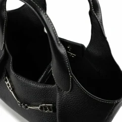 AIGNER Joan Handtasche Leder 33 cm black