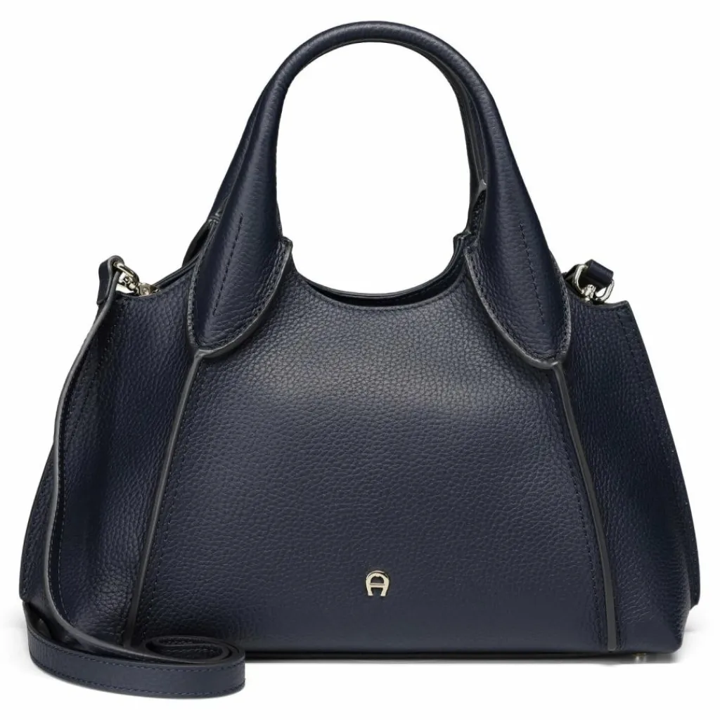 AIGNER Shopper|Henkeltaschen<Kayla Shopper Tasche Leder 34 cm cosmic blue
