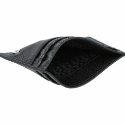 AIGNER Visitenkartenetuis<Logo Kreditkartenetui Leder 10 cm black