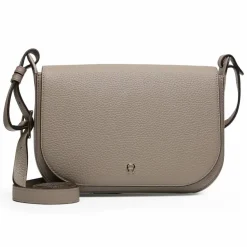 New AIGNER Pura Umhängetasche Leder 26 cm alpaca beige