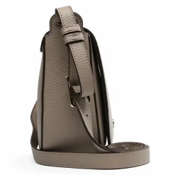 New AIGNER Pura Umhängetasche Leder 26 cm alpaca beige