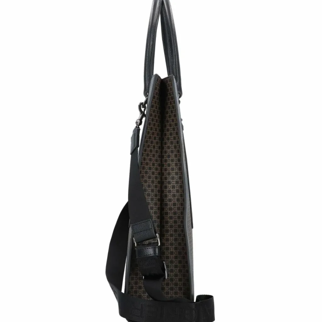 AIGNER Shopper|Henkeltaschen<The Core Shopper Tasche Leder 39 cm Laptopfach dadino brown