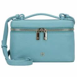 Outlet AIGNER Zelda Handtasche Leder 20 cm aquamarine blue