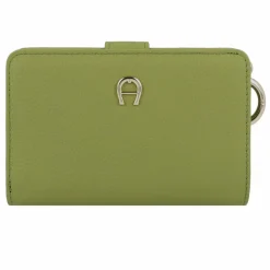 AIGNER Damengeldbörsen Querformat<Zita Geldbörse RFID Leder 14 cm pistachio green