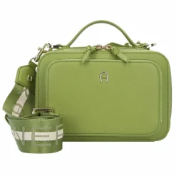 Clearance AIGNER Zita Handtasche Leder 22 cm pistachio green
